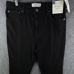 NWT Abercrombie & Fitch The Skinny High Rise Jeans Women 29 8R Stretch Denim